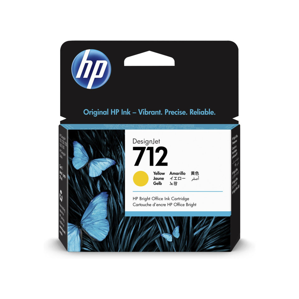 Inkjetpatrone Nr.712 yellow HP 3ED69A
