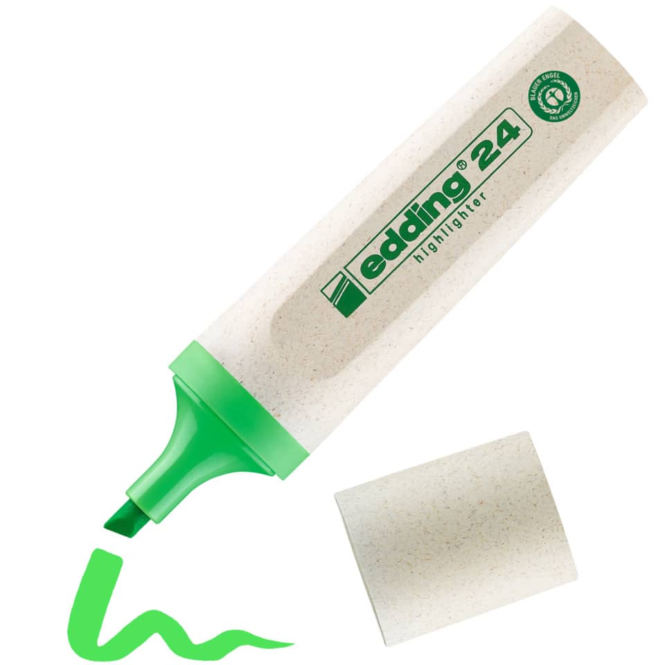Textmarker EcoLine, 2-5mm, neongrün EDDING 4-24011 EDDING 24011  nachfüllbar