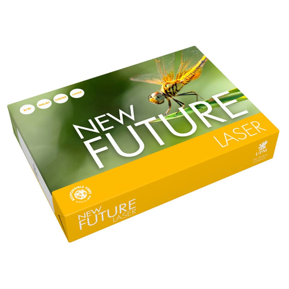 Kopierpapier, A4, 80g/m², 500 Blatt, weiß NEW FUTURE 9538A80S NEW FUTURE 9538A80S Laser