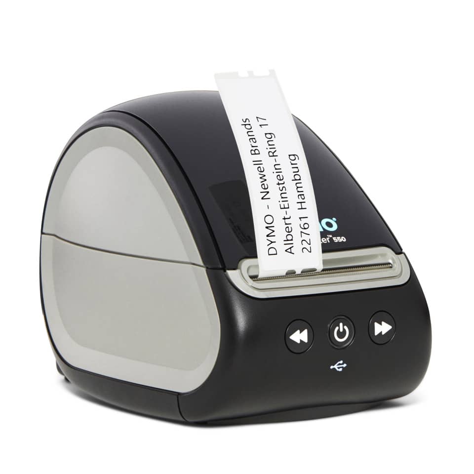 Etikettendrucker LabelWriter™ 550, USB, 300 dpi, schwarz DYMO 2112722 DYMO 2112722 LW550