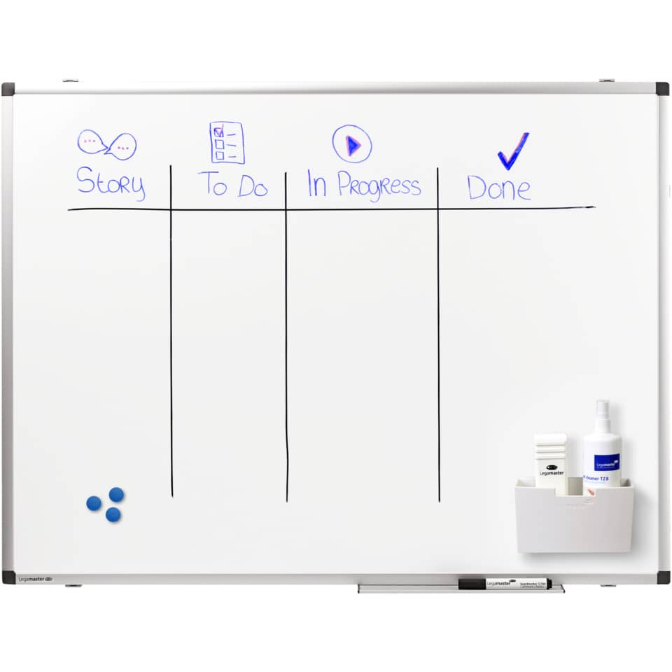 Whiteboardtafel Premium, 75 x 100cm, weiß LEGAMASTER 7-102048