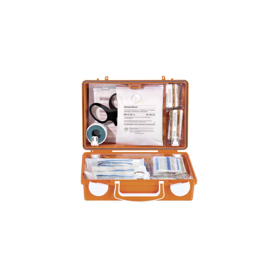 Erste-Hilfe-Koffer QUICK-CD Norm DIN 13157 orange SÖHNGEN 3001125