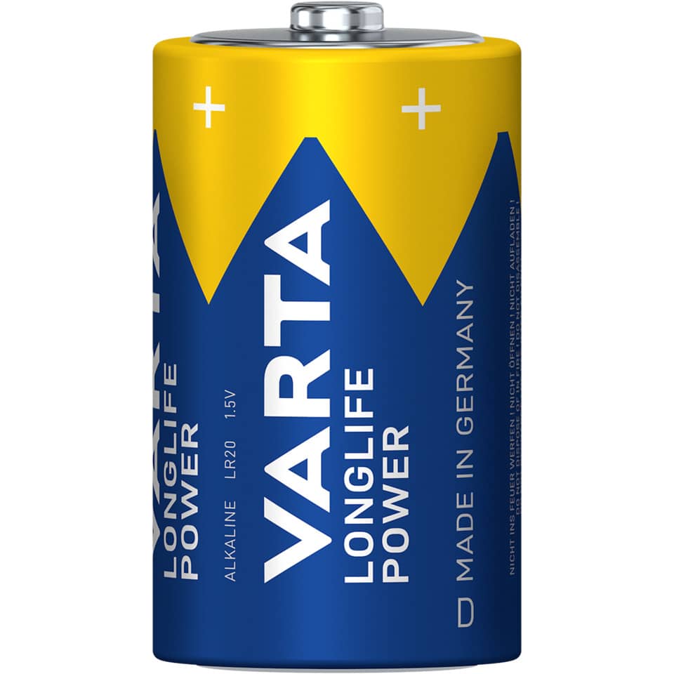 Batterie Alkali-Mangan Longlife Power, LR20/D/Mono, 1 Stück VARTA 04920121111