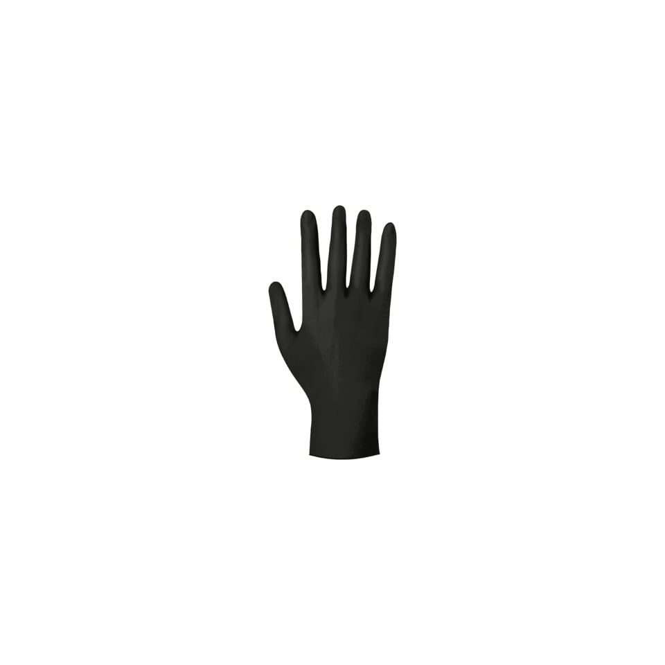 Einmalhandschuhe Gr.XL, Nitril, 100 Stück, schwarz HASK 248003310 248003310 100St