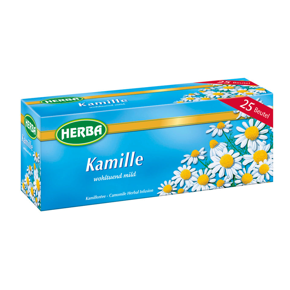 Tee Kamille, 25 Beutel x 1,25 g HERBA 4009300018193
