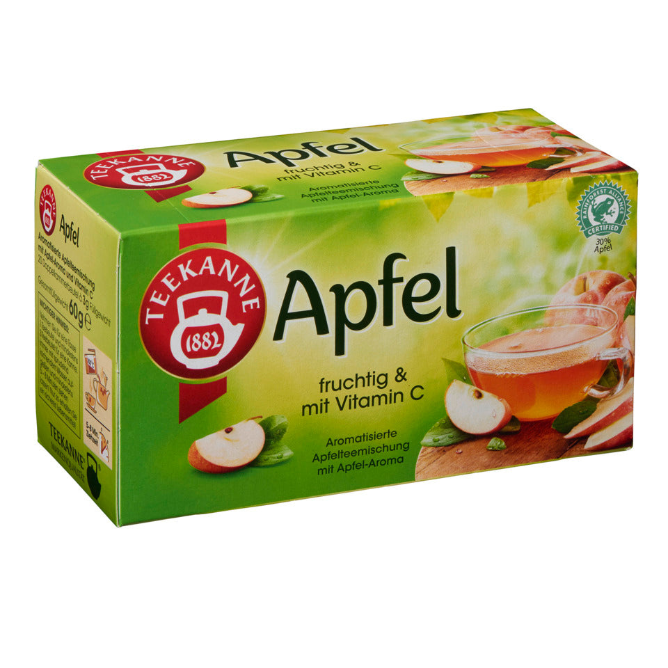 Tee Apfel, 20 Beutel x 3 g TEEKANNE 4009300061717