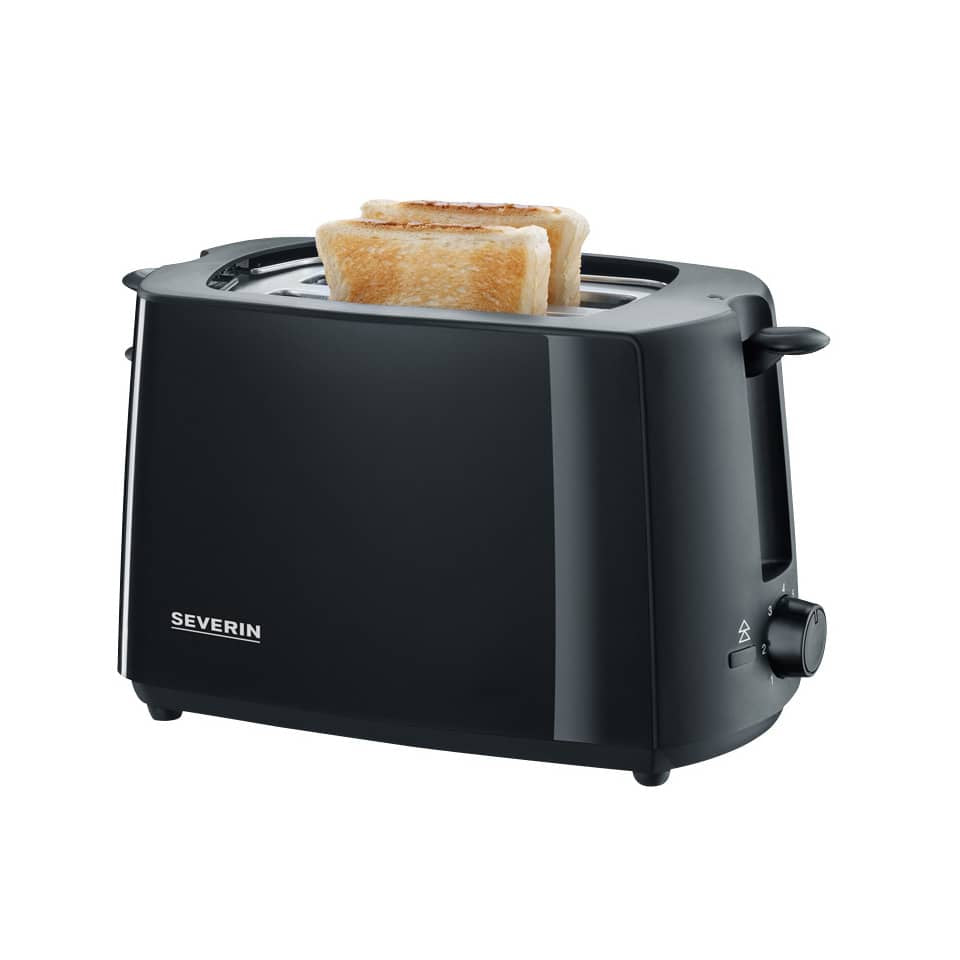 Automatik-Toaster 2-Scheiben schwarz SEVERIN AT 2287