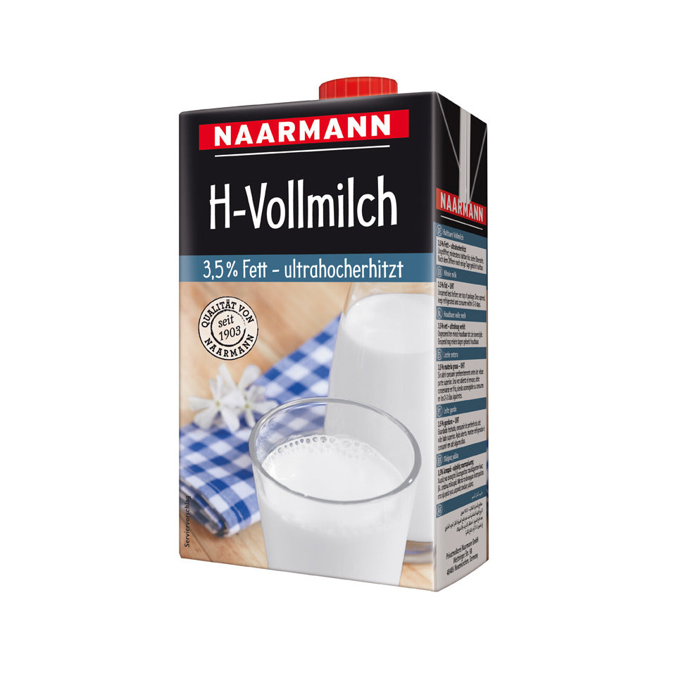 H-Milch 3,5 % Fett   12 x 1 l NAARMANN 920/700
