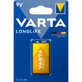 Batterie Alkali-Mangan Longlife 9V, 6LR61/E-Block, 1 Stück VARTA 04122101411 VARTA 04122101411 Longlife