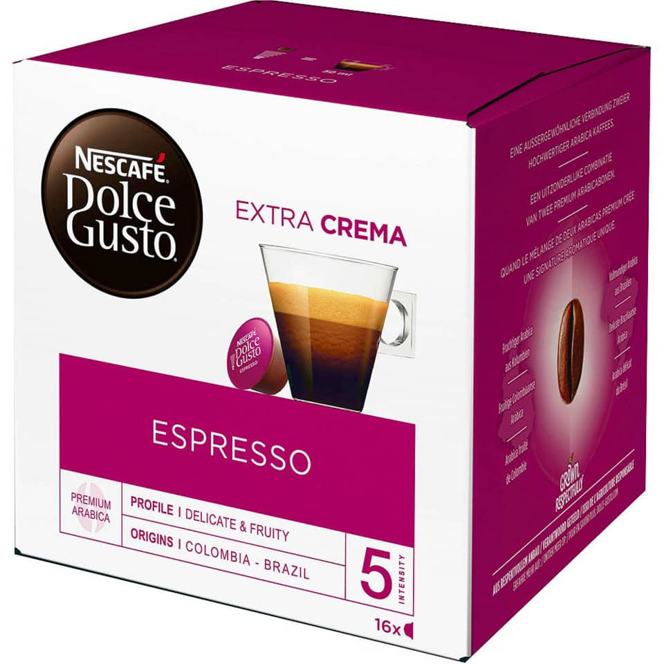 Kaffeekapseln Dolce Gusto Espresso, 16 Stück NESCAFÉ DOLCE GUSTO 4301587004 NESCAFE 4301587004 16ST