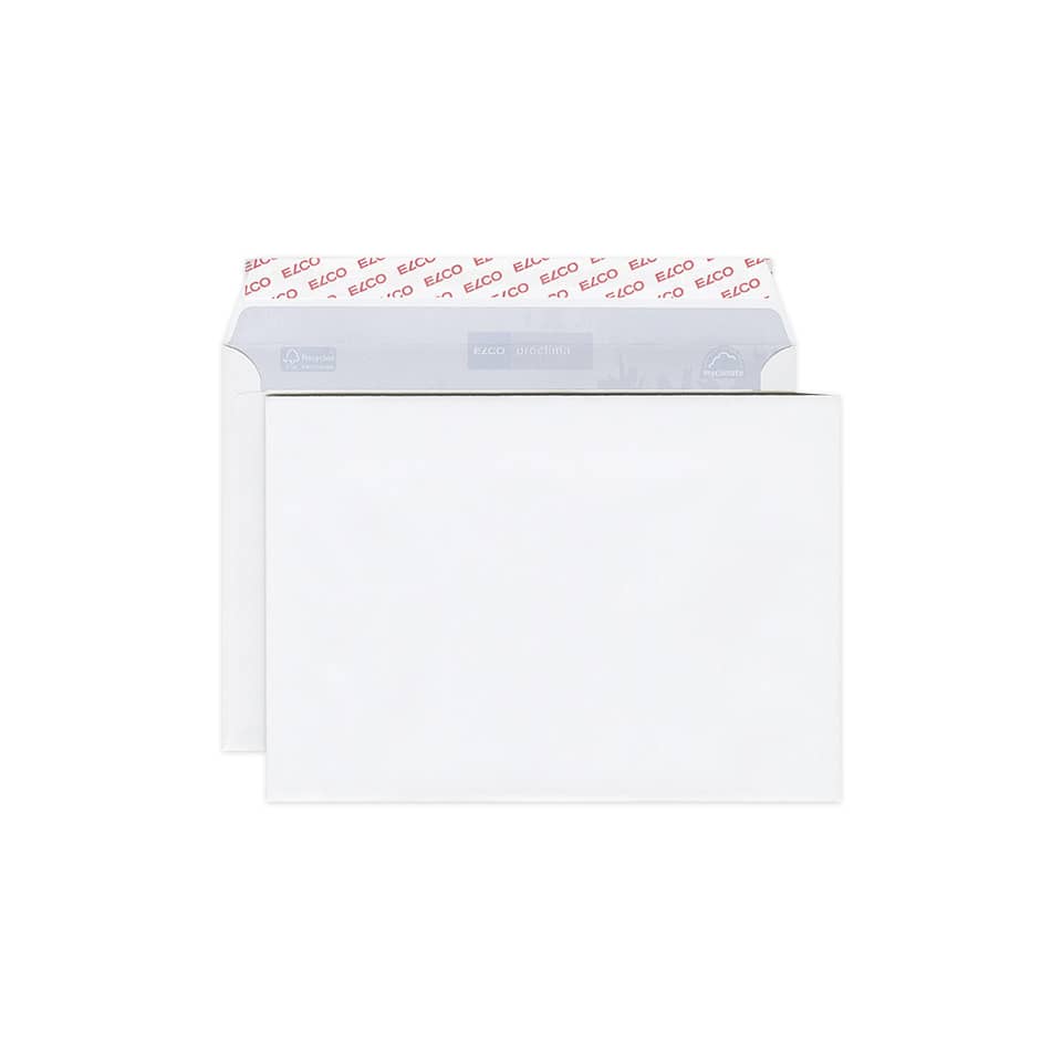Briefumschlag Proclima ohne Fenster, C5, 100g/m², haftklebend, 25 Stück, weiß ELCO 74270.20 ELCO 74270.20  25St  100g