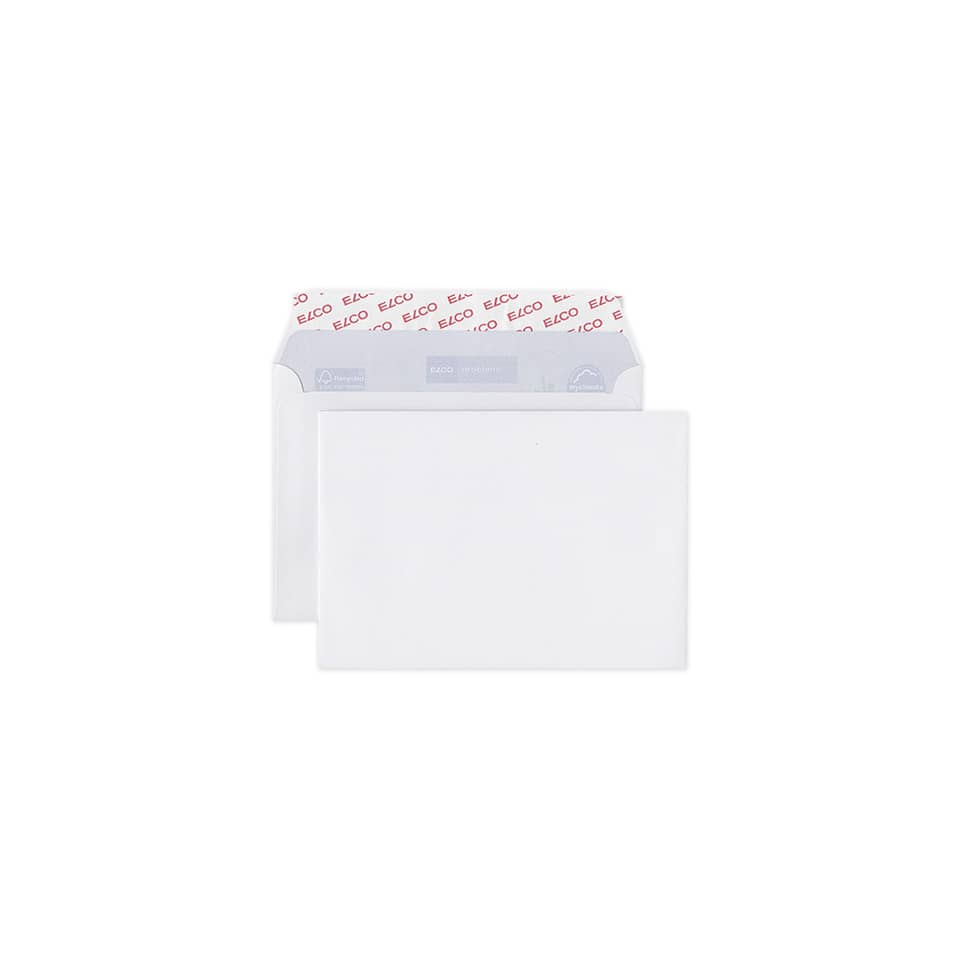 Briefumschlag Proclima ohne Fenster, C6, 120g/m², haftklebend, 50 Stück, weiß ELCO 74260.20 ELCO 74260.20  50St  100g