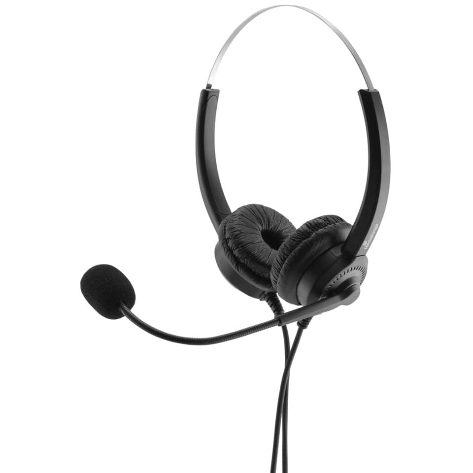 Headset Stereo, schwarz/silber MEDIARANGE MROS304 MEDIA RANGE MROS304
