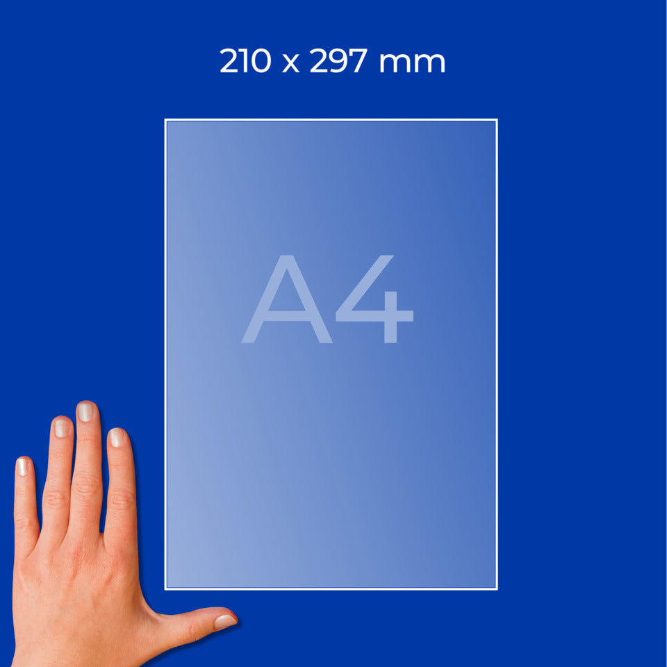 Versandetiketten, 210x297mm, 25 Stück, transparent AVERY ZWECKFORM L7567-25 ZWECKFORM L7567-25 25ST