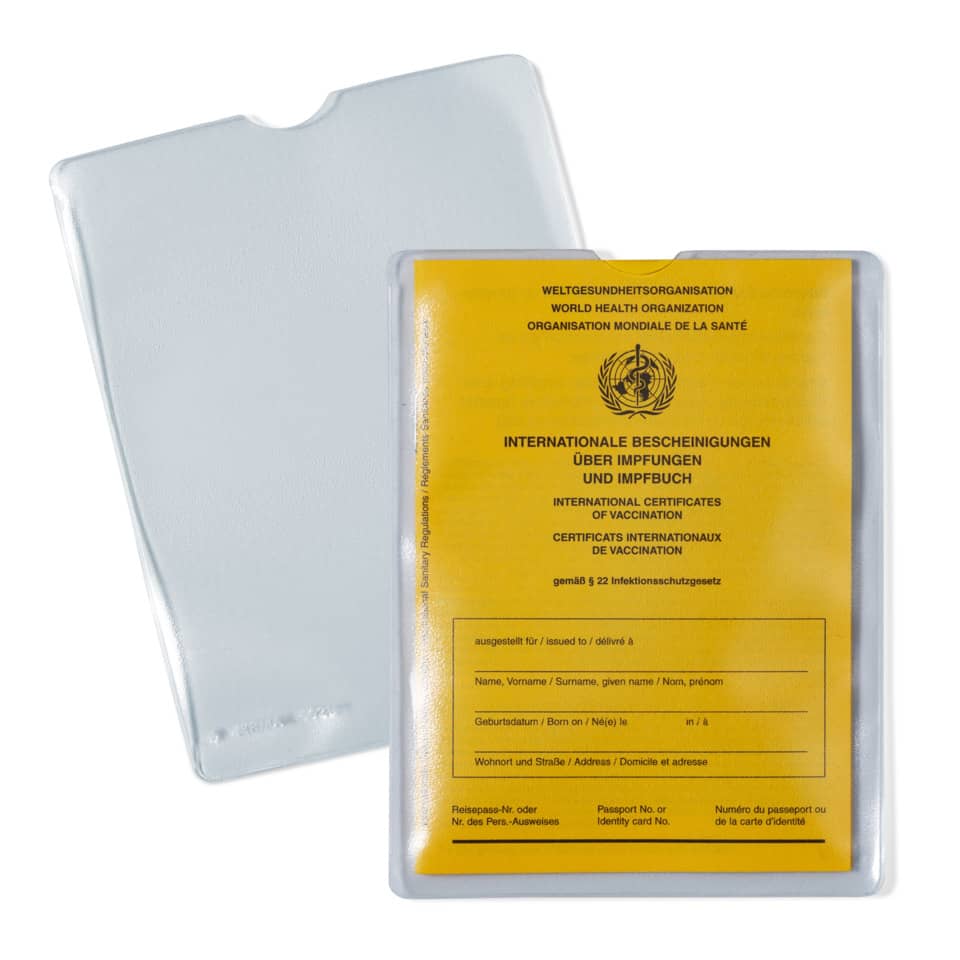 Ausweishülle für Reisepässe, 102x137mm, transparent HERMA 5021 HERMA 5021 f. Reisepässe
