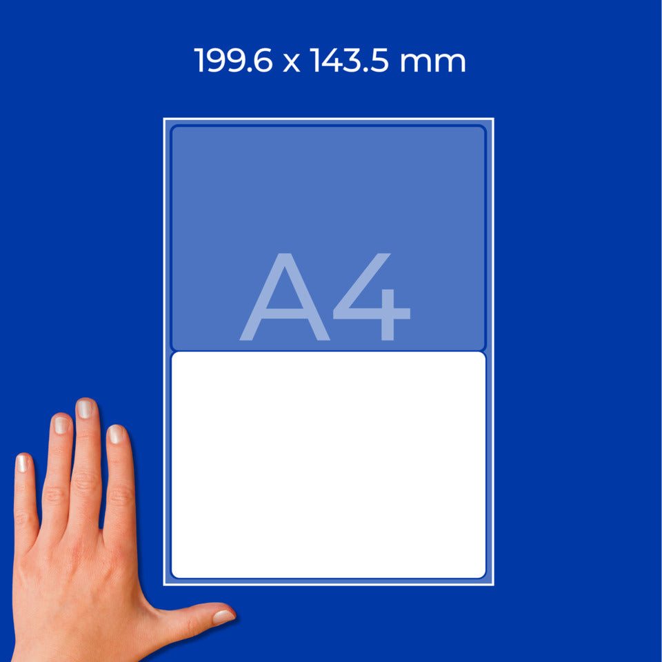 Versandetiketten, 199,6x143,5mm, 600 Stück, weiß AVERY ZWECKFORM 8018-300 ZWECKFORM 8018-300 600 Stück Versand