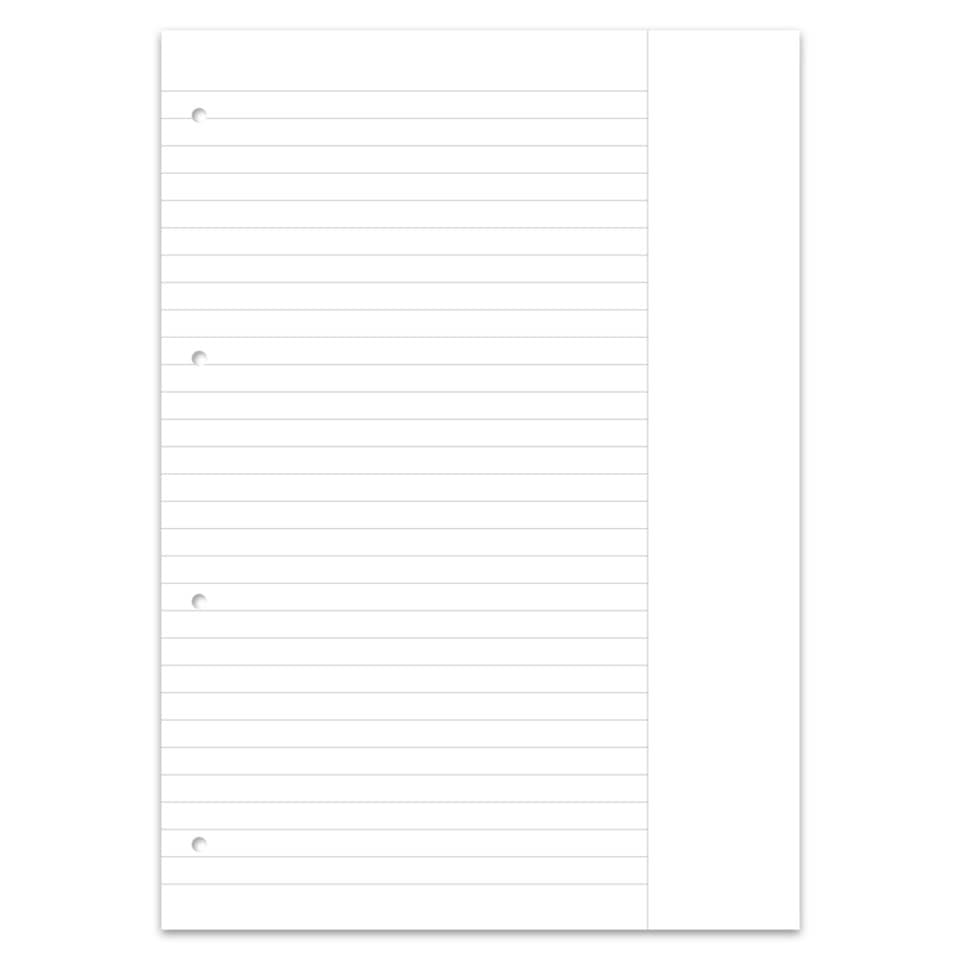 Collegeblock, A4, 70g/m², 80 Blatt, Lin.25, liniert STAUFEN STYLE 608575025