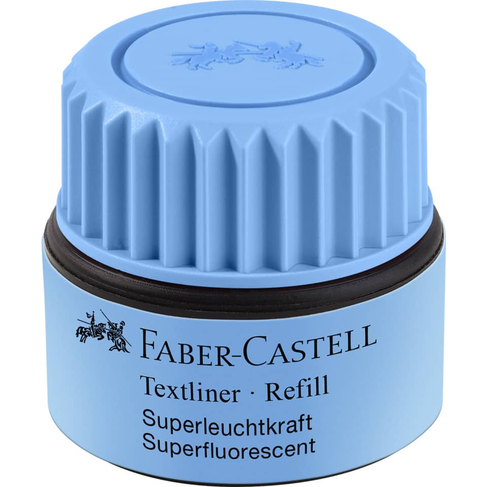 Nachfüllflasche, 25ml, blau FABER CASTELL 154951