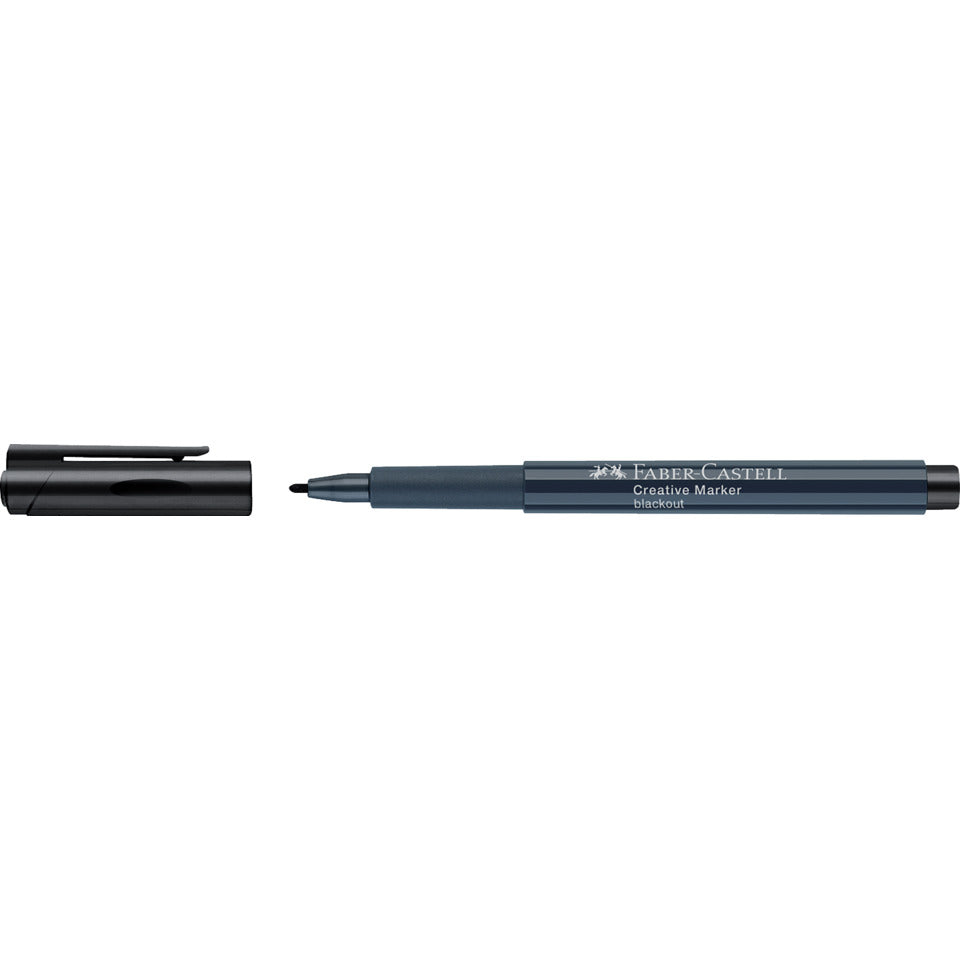 Neonmarker, 1,5mm, schwarz FABER CASTELL 160799