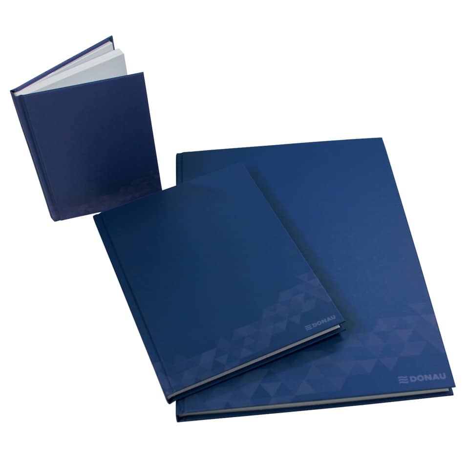 Geschäftsbuch, A4, 96 Blatt, liniert, blau DONAU 1340002-10 DONAU 1340002-10 A4/96BL