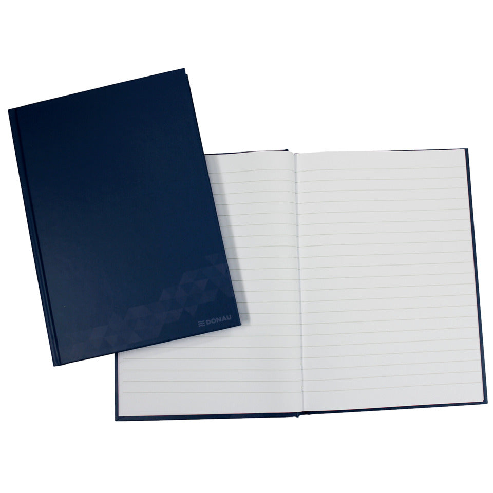 Geschäftsbuch, A5, 96 Blatt, liniert, blau DONAU 1340005-10 DONAU 1340005-10 A5/96BL