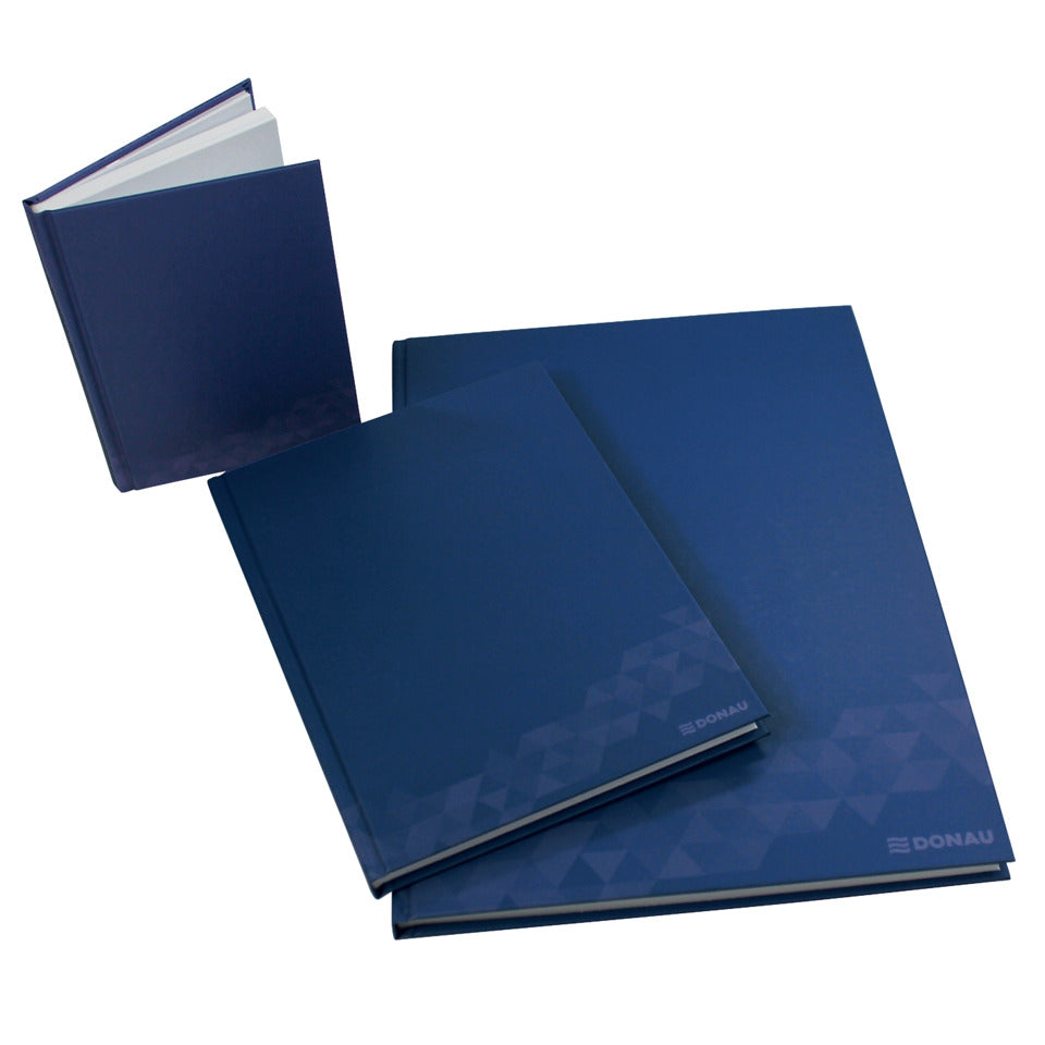 Geschäftsbuch, A5, 96 Blatt, liniert, blau DONAU 1340005-10 DONAU 1340005-10 A5/96BL