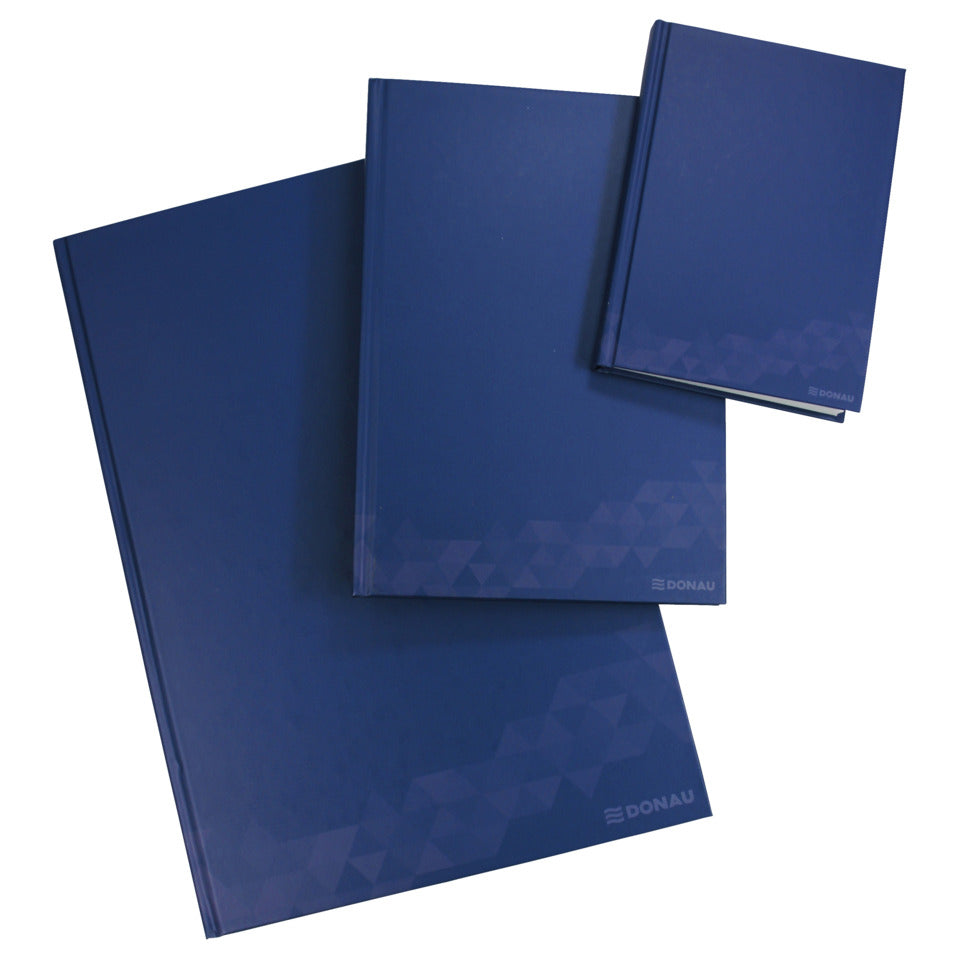 Geschäftsbuch, A5, 96 Blatt, liniert, blau DONAU 1340005-10 DONAU 1340005-10 A5/96BL