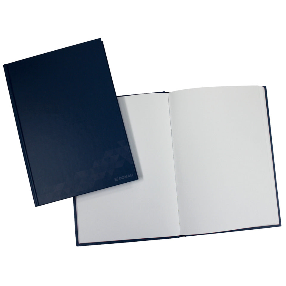 Geschäftsbuch, A5, 96 Blatt, blanko, blau DONAU 1340004-10 DONAU 1340004-10 A5/96BL