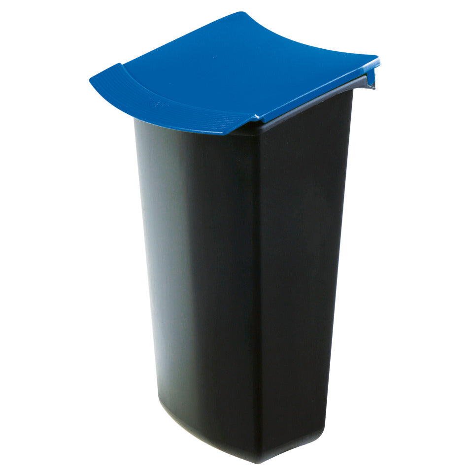 Abfalleinsatz für Papierkorb MONDO 3l schwarz/blau   mit Deckel HAN 1843-14D HAN 1843-14  3l Mondo