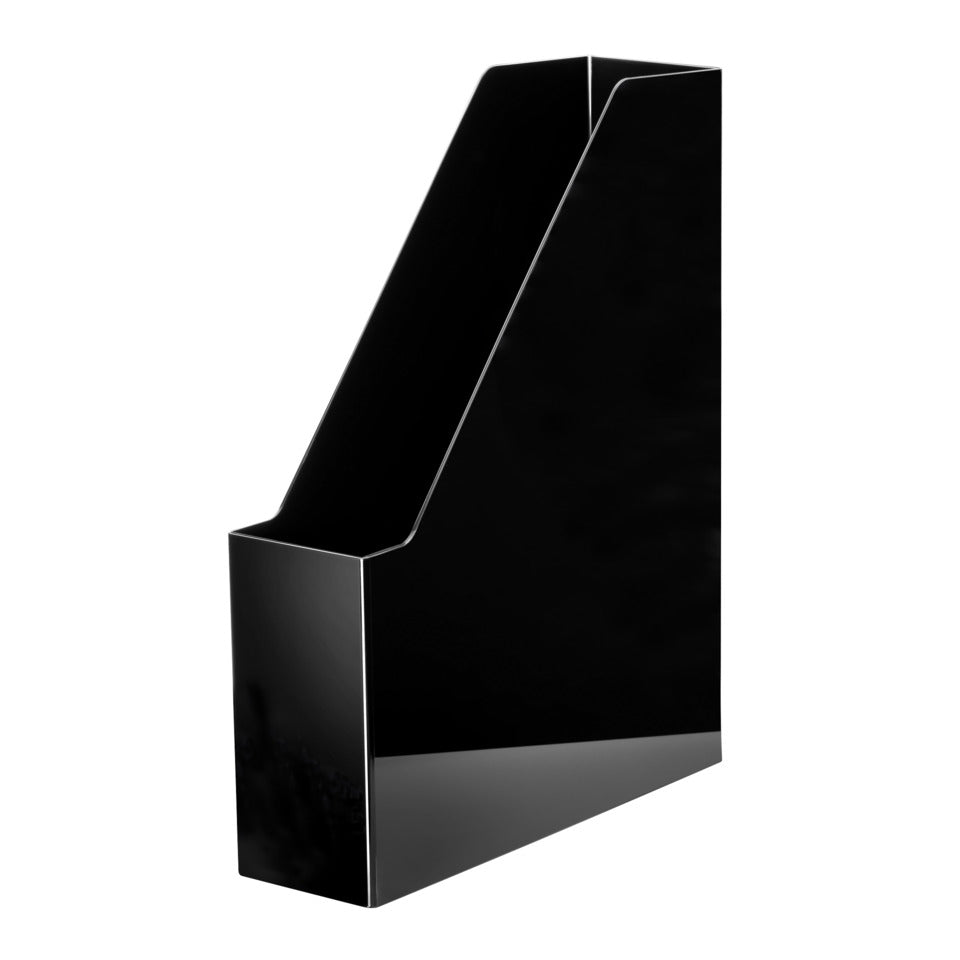 Stehsammler i-LINE, DIN A4/C4, elegant, stilvoll, hochglänzend, schwarz HAN 16501-13D HAN 16501-13  i-Line hochglänz.