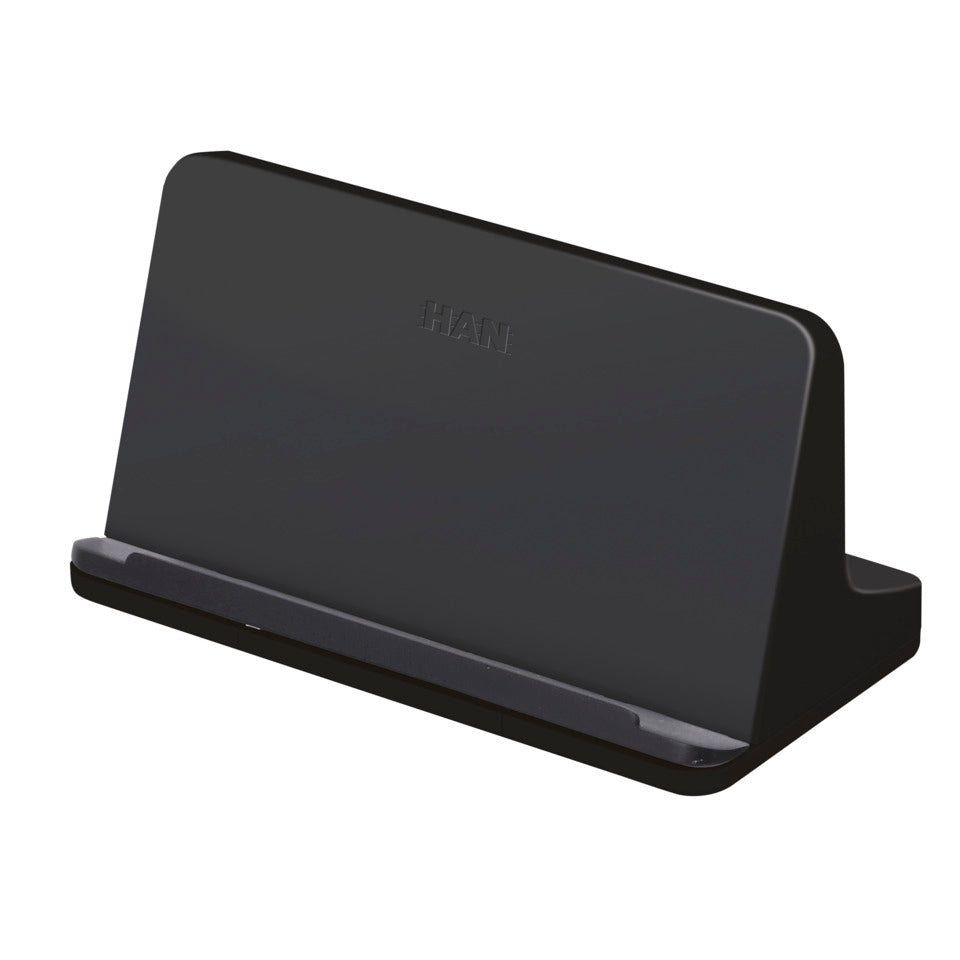 Tabletständer smart-LINE, innovativ, mit Soft-Grip Aufstellfläche, schwarz HAN 92140-13D HAN 92140-13 smart-Line
