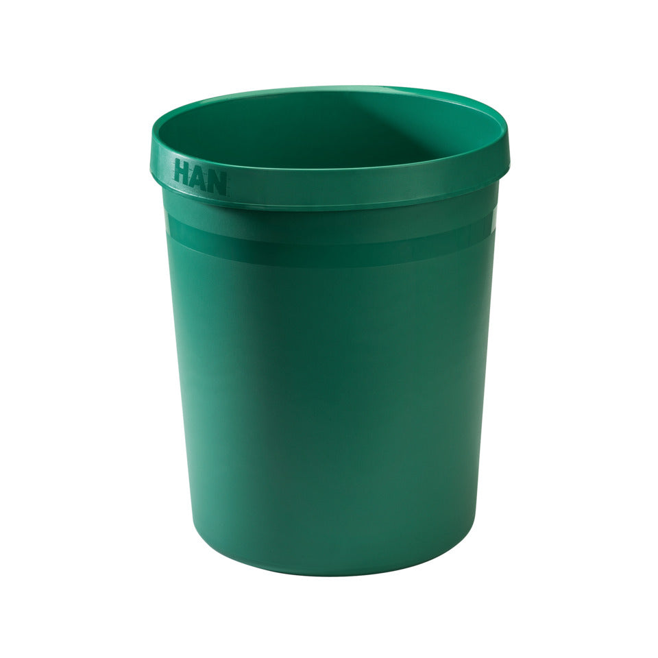 Papierkorb GRIP KARMA, 18l öko-grün HAN 18198-05D HAN 18198-05 Karma rund 18l