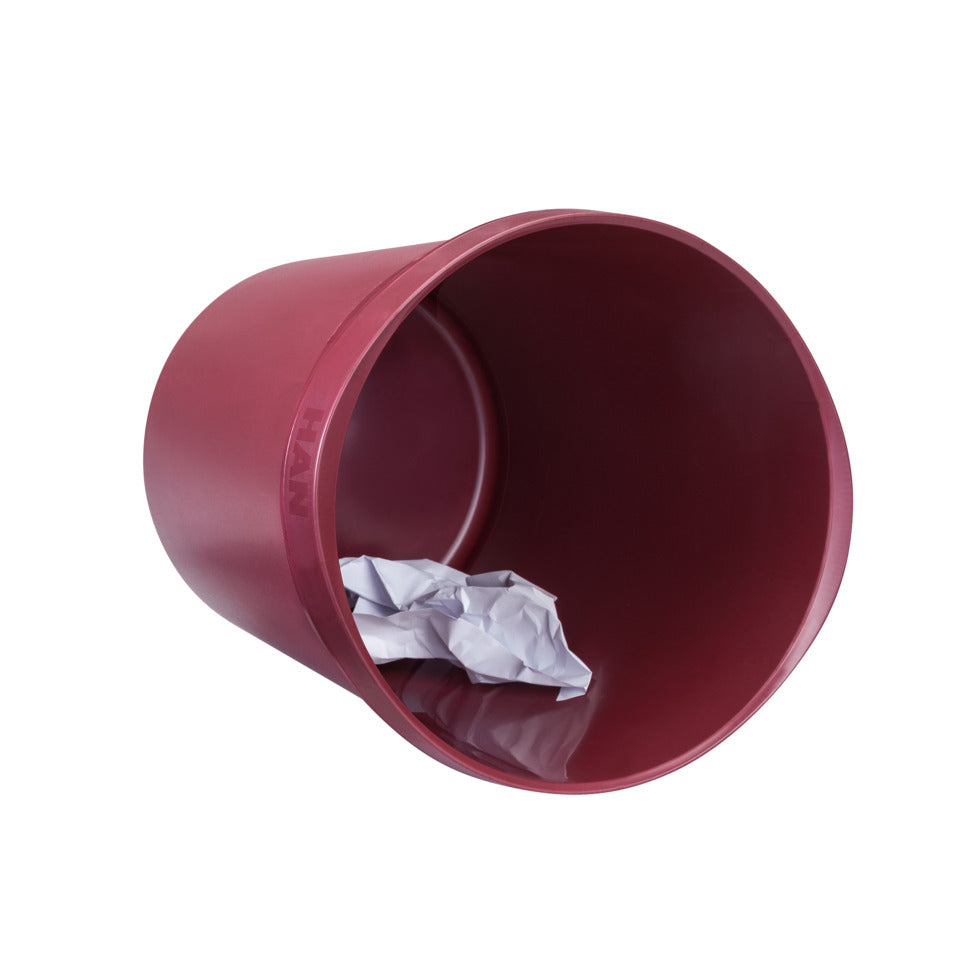 Papierkorb GRIP KARMA, 18l öko-rot HAN 18198-17D HAN 18198-17 Karma rund 18l
