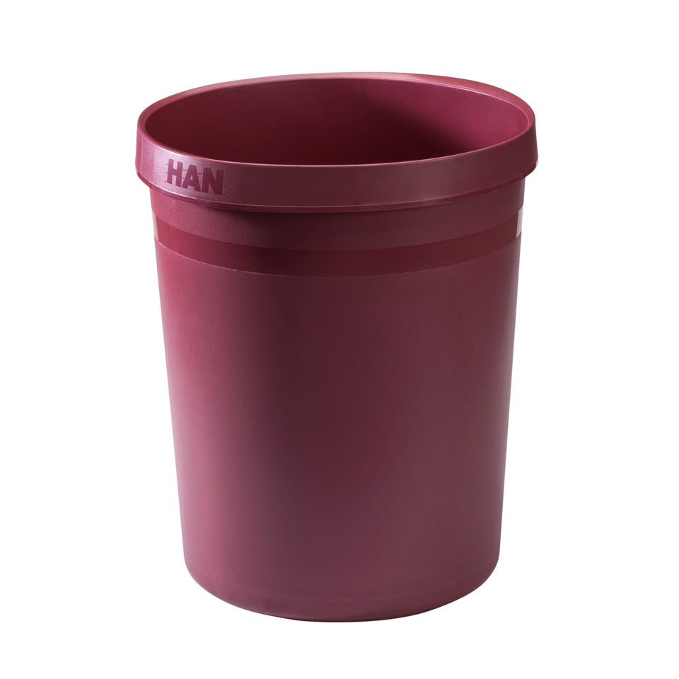 Papierkorb GRIP KARMA, 18l öko-rot HAN 18198-17D HAN 18198-17 Karma rund 18l
