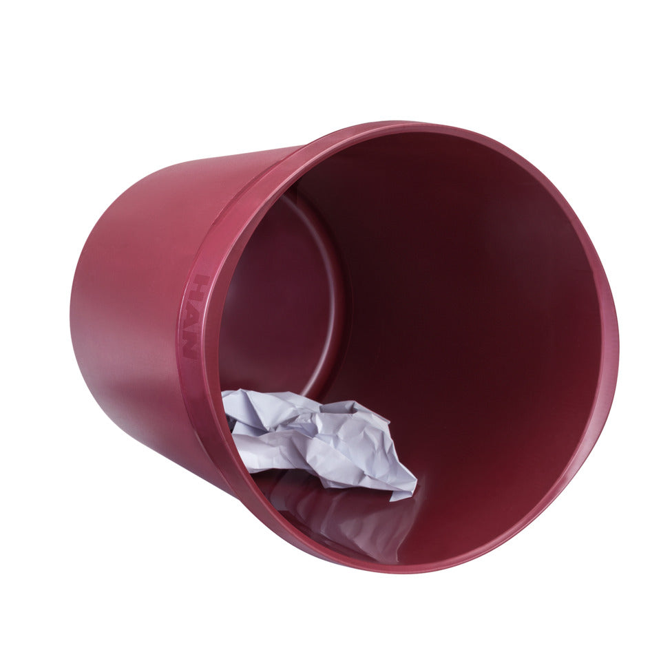 Papierkorb GRIP KARMA, 18l öko-rot HAN 18198-17D HAN 18198-17 Karma rund 18l