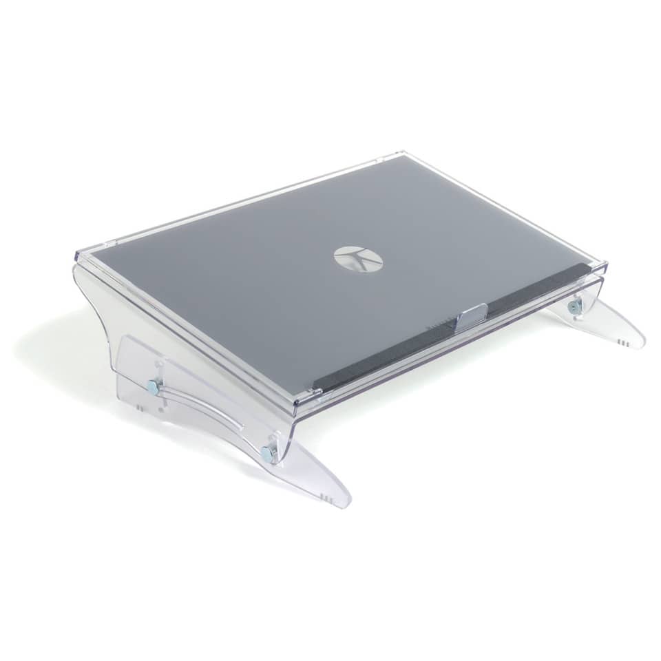 Dokumentenhalter FlexDesk 640, acryl-grau BAKKERELKHUIZEN BNEFDESK640