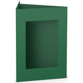 Passepartoutkarte Paperado eckig, B6, 220g/m², tannengrün RÖSSLER 16403397 16403397 Eckig 120x170mm