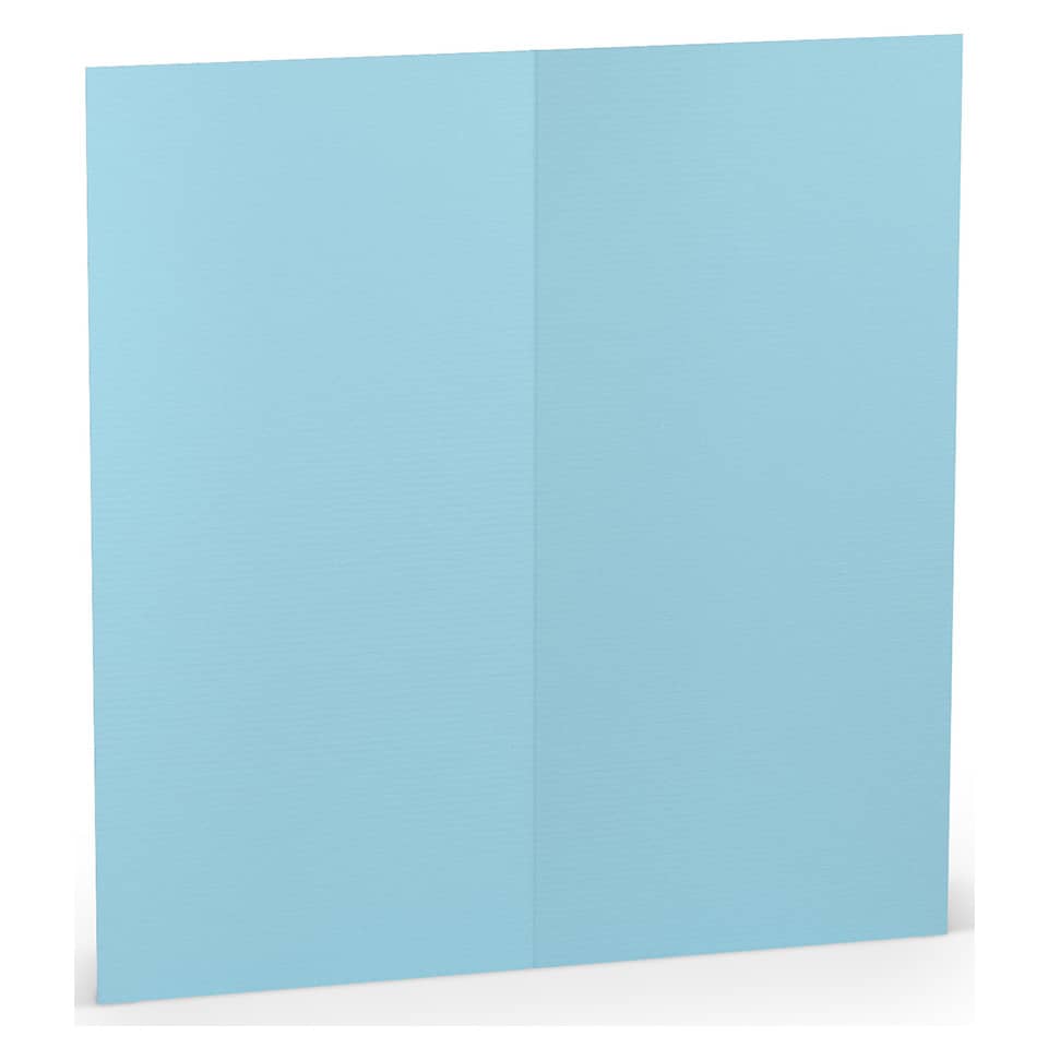 Briefkarte Paperado, A7hd, 220g/m², aqua gerippt RÖSSLER 164009124 RÖSSLER 164009124 A7 hd