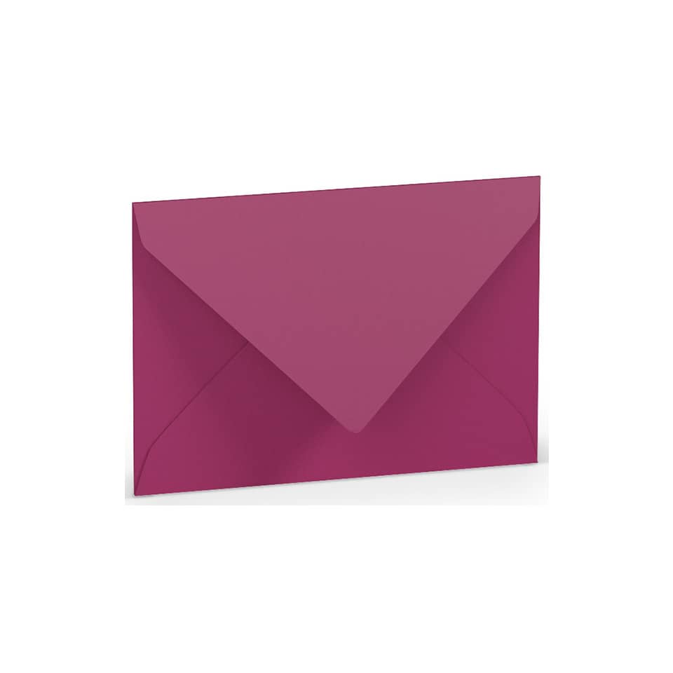 Briefumschlag Paperado, C7, 100g/m², SF, nassklebend, amarena RÖSSLER 16400746 RÖSSLER 16400746 C7