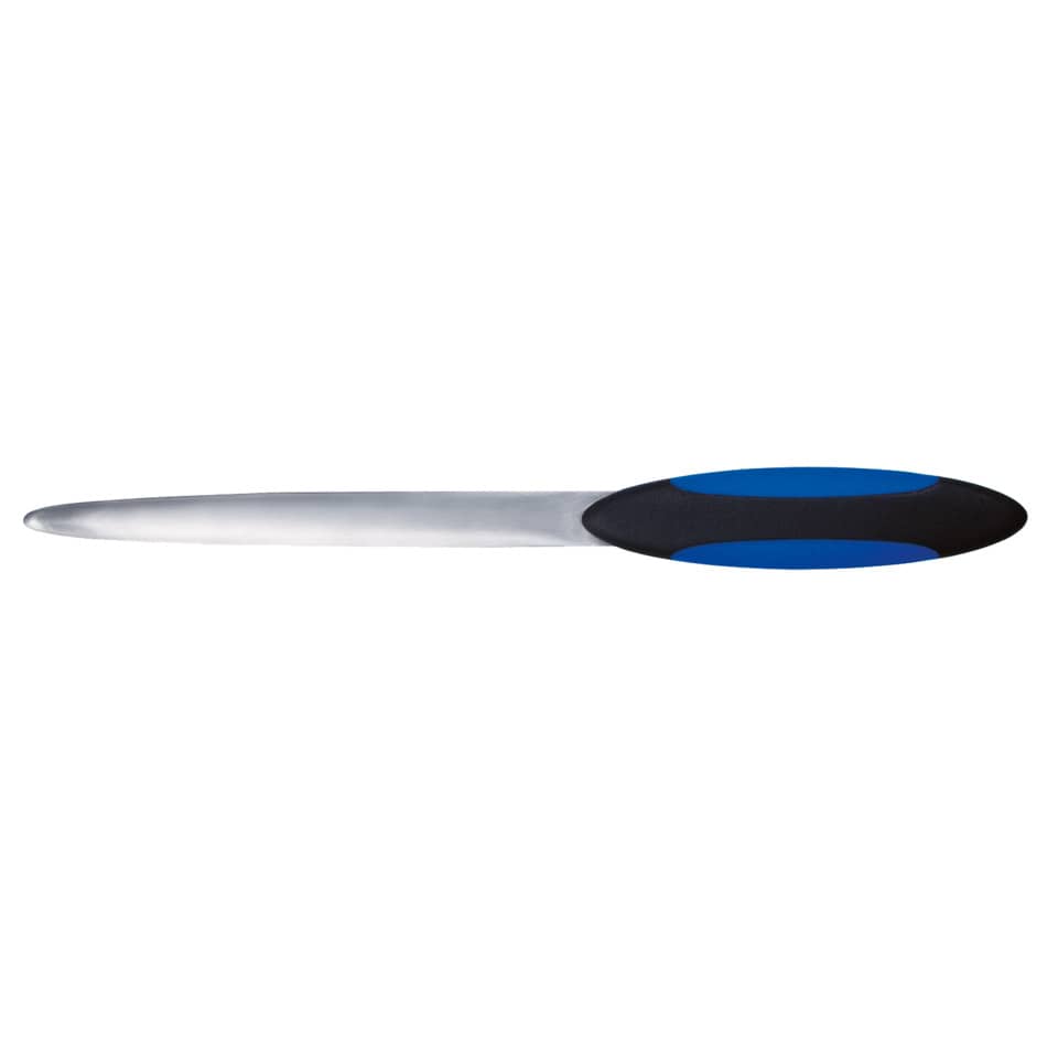 Brieföffner Soft mit gerade Klinge, 23cm, Edelstahl, schwarz/blau WEDO 147954 WEDO 147954 Soft Griff