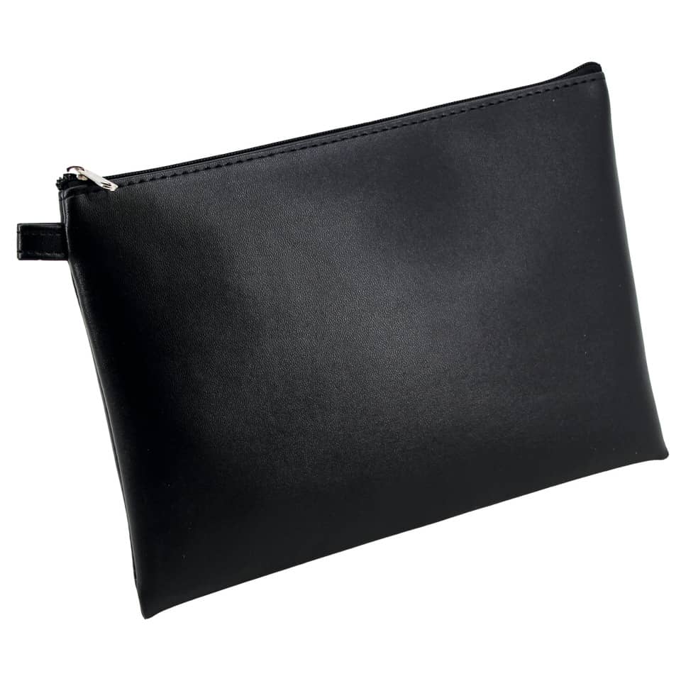 Mehrwegbeutel, 23x16cm, Lederimitat, schwarz ALASSIO 42231 ALASSIO 42231 Lederimitat