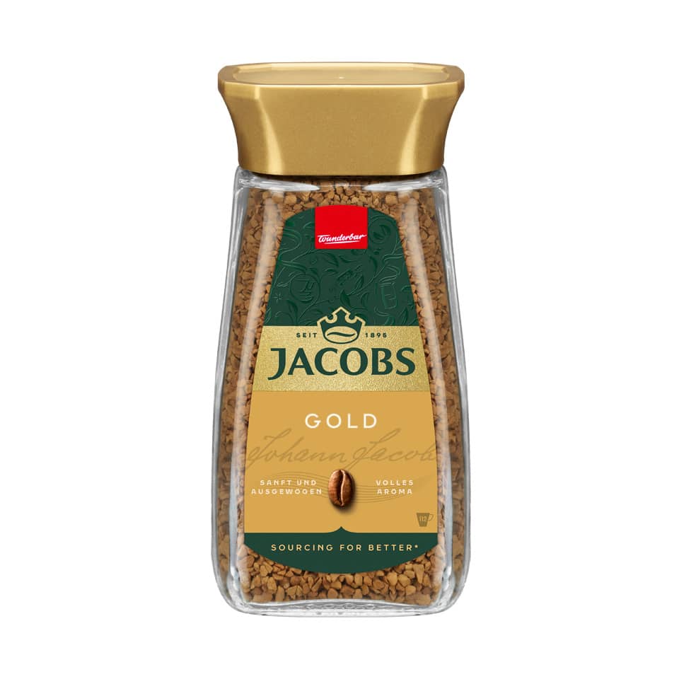 Kaffee Gold Instant Glas, 200g JACOBS 4035 JACOBS 4035 200g