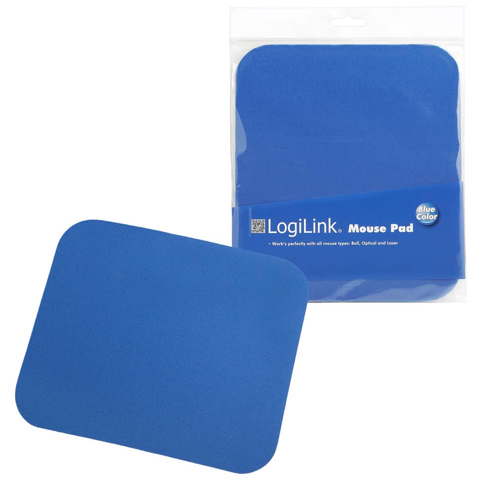 Mauspad Economy 250 x 3 x 220mm blau LOGILINK ID0097 LOGILINK 140011 ID0097blue