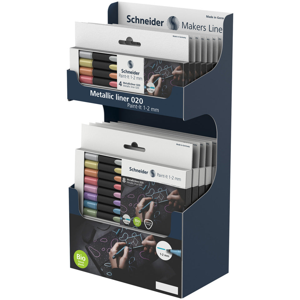 Metallicliner Paint-It 020 Etuis, im Display sortiert SCHNEIDER ML02031702