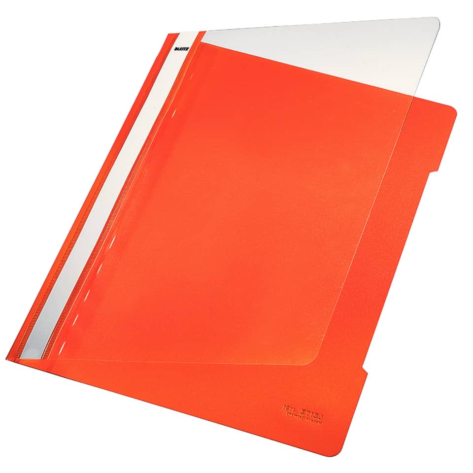 Schnellhefter Plastik, A4, orange LEITZ 4191-00-45 LEITZ 41910045 Plastik