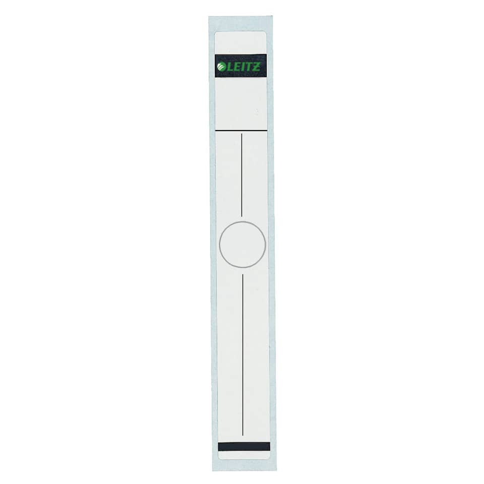 Ordnerrückenschild selbstklebend, 34 x 297 mm, schmal/lang, 10 Stück, grau LEITZ 6094-00-85 LEITZ 6094 85 SK f.Hängeordner