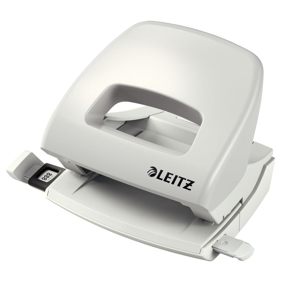 Locher NeXXt, 16 Blatt, Anschagschiene, Metall, grau LEITZ 5038-00-85