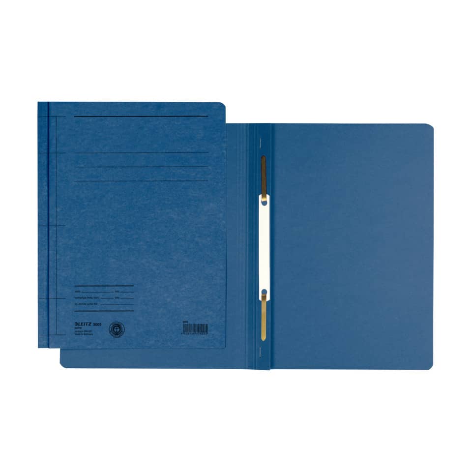 Schnellhefter Rapid, A5, Manilakarton, blau LEITZ 30050035 LEITZ 30050035 Colorkarton