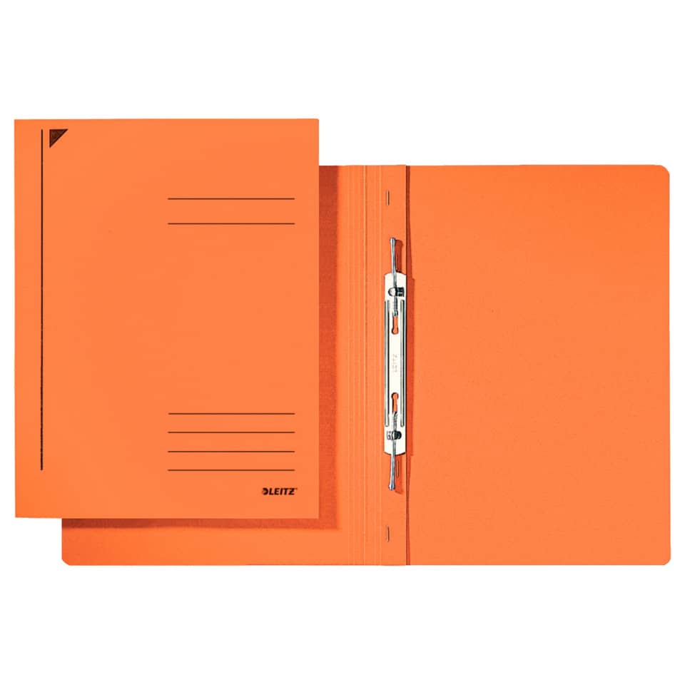 Spiralhefter, A4, kfm. Heftung, Pendarec-Karton, orange LEITZ 3040-00-45 LEITZ 30400045 Karton 430g