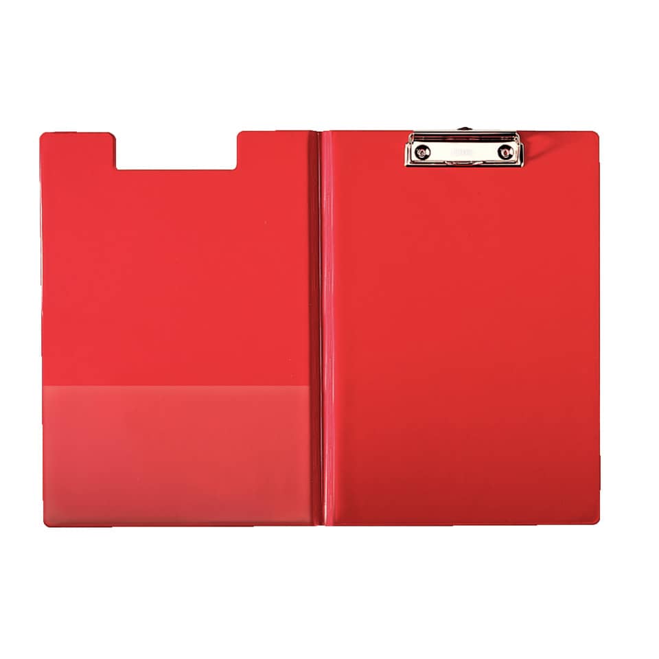 Klemmmappe, A4, rot LEITZ 3960-00-25 LEITZ 3960-00-25 m.Deckel